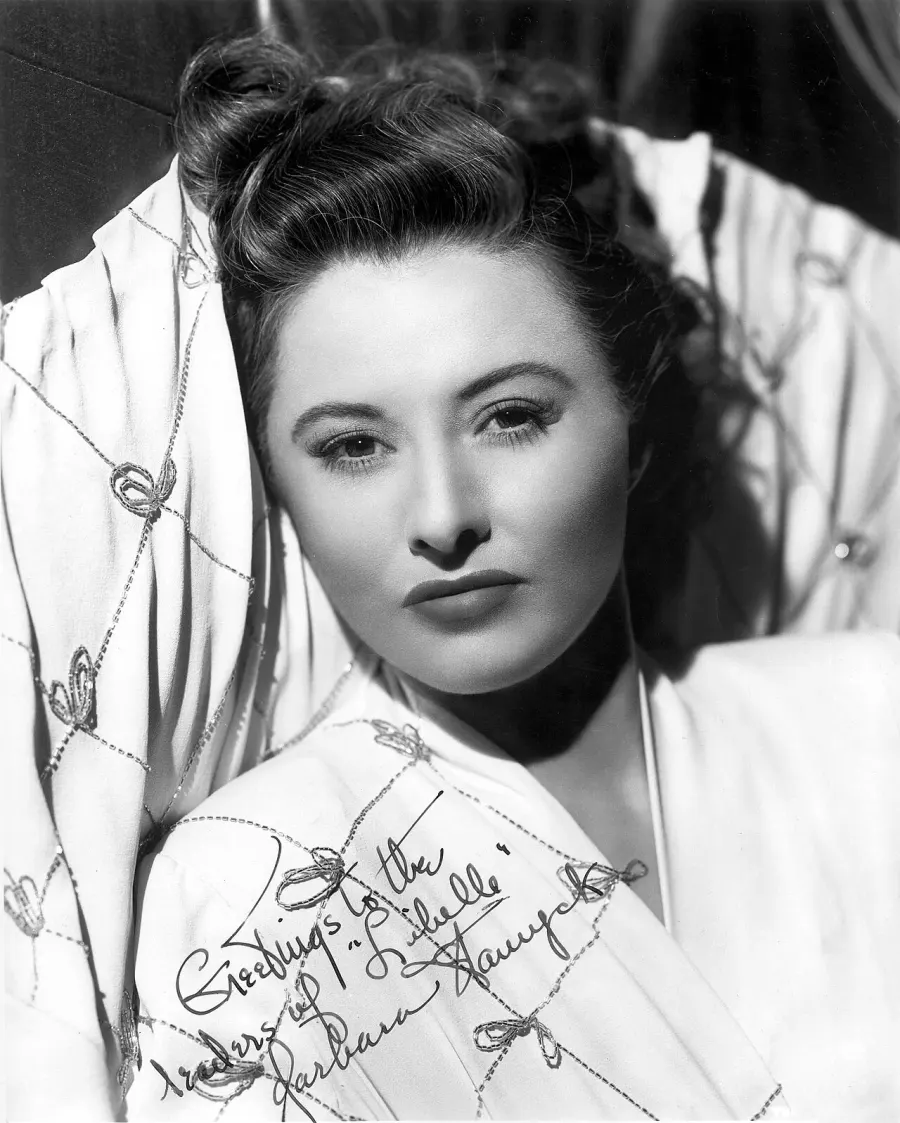 The Barbara Stanwyck card