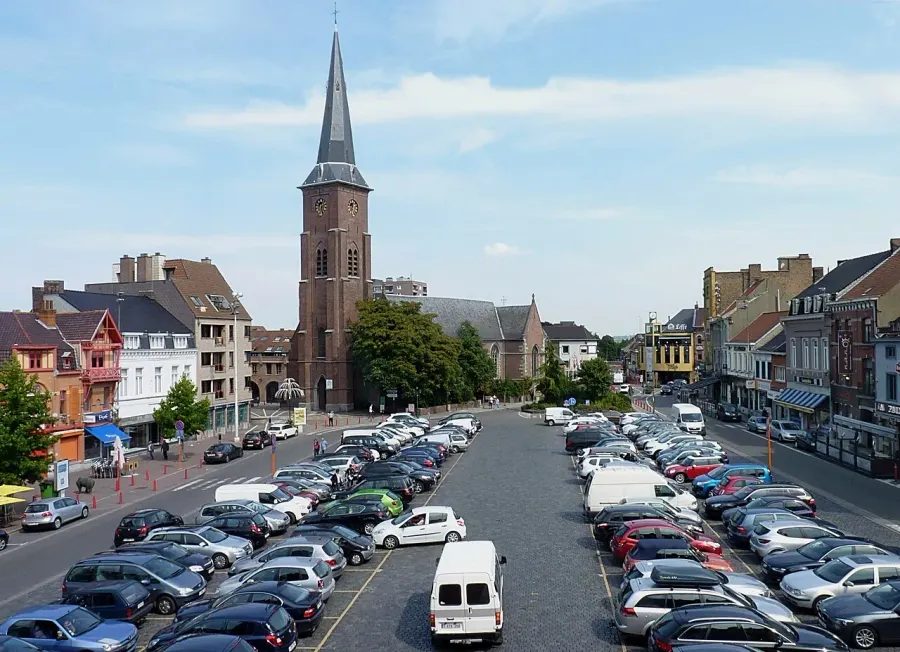 La carte Arrondissement administratif de Mouscron