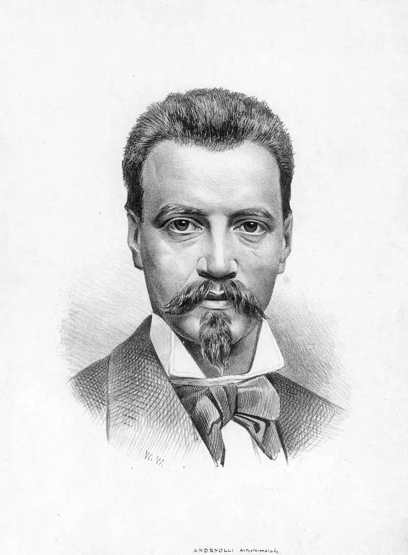 The Michał Elwiro Andriolli card