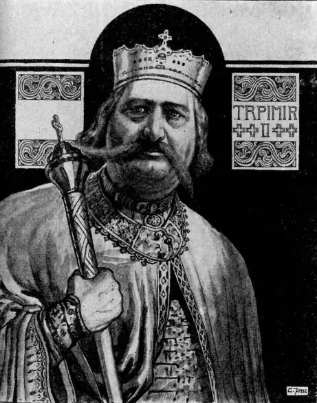 La carte Trpimir II
