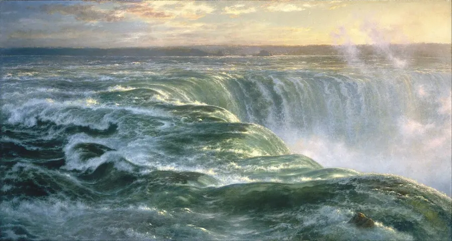 La carte Hudson River School