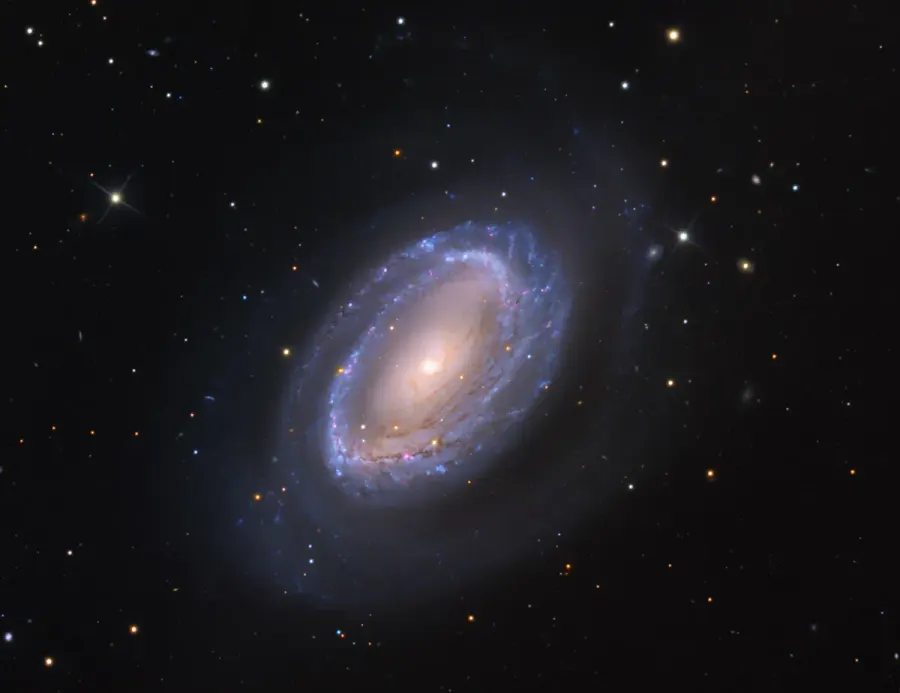 La carte NGC 4725