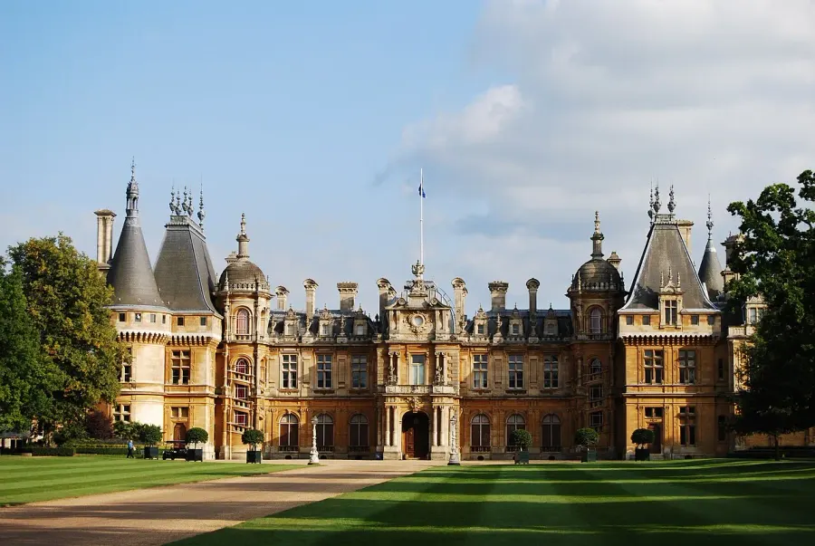 La carte Waddesdon Manor