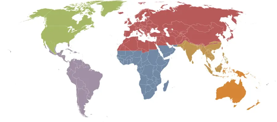 The Biogeographic realm card