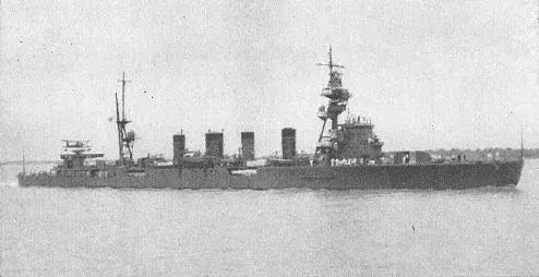 The Sendai-class cruiser card