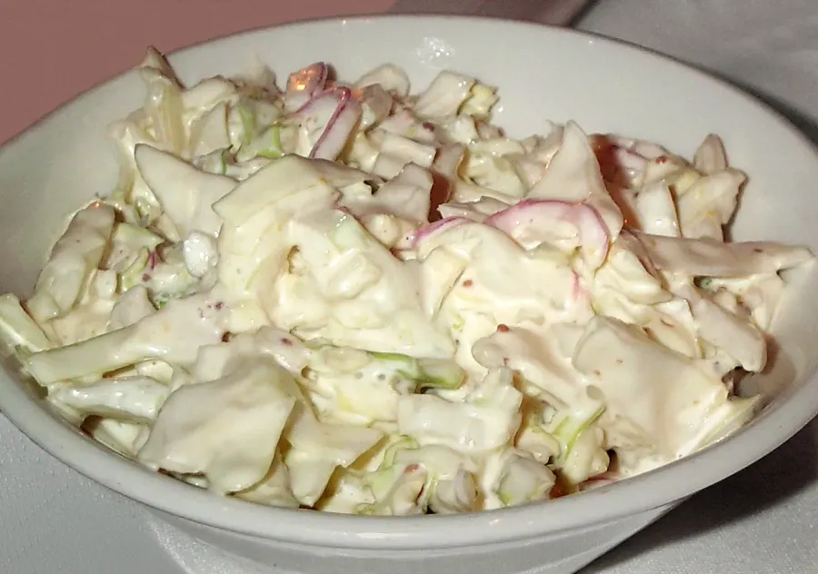 La carte Salade de chou