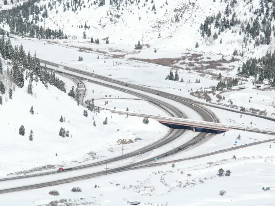 La carte Interstate 70
