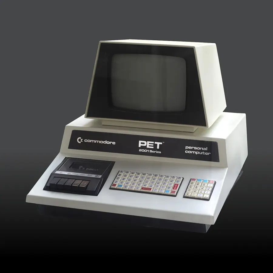 La carte Commodore PET
