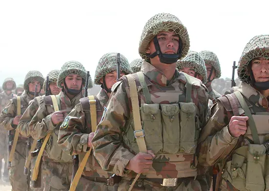 La carte Forces armées tadjikes