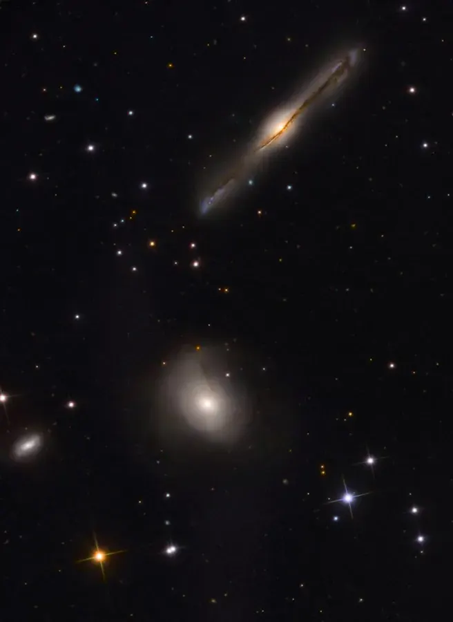 La carte NGC 678