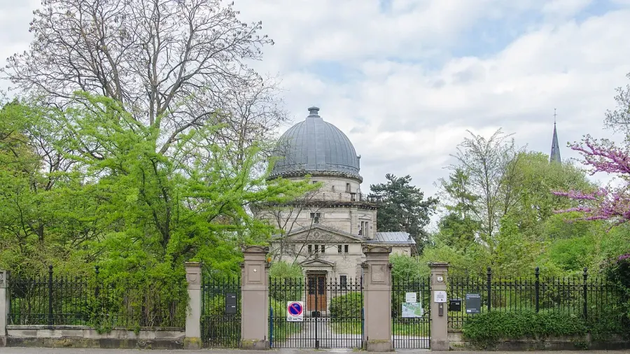 La carte Observatoire astronomique de Strasbourg