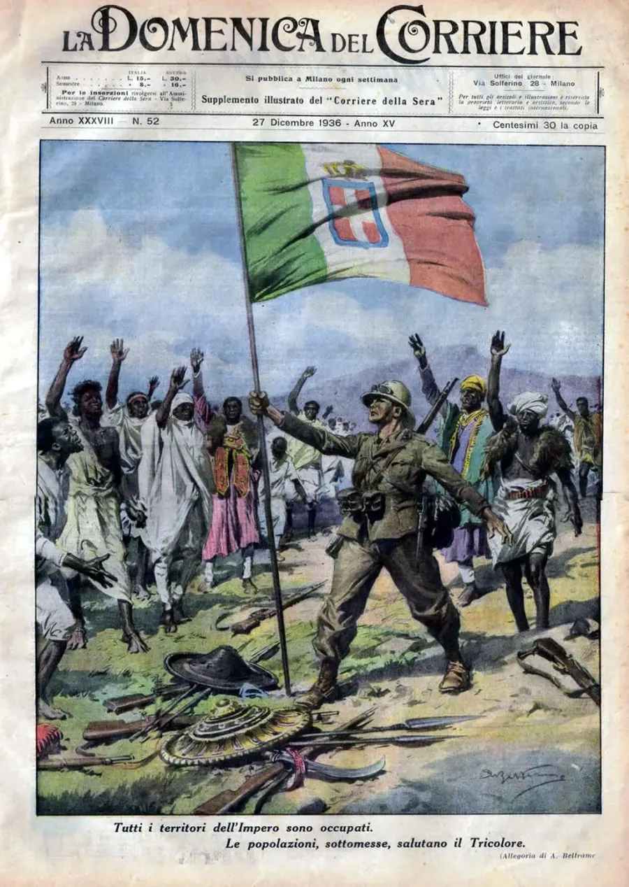 The Second Italo-Ethiopian War card
