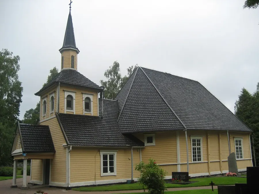 La carte Église d'Östersundom