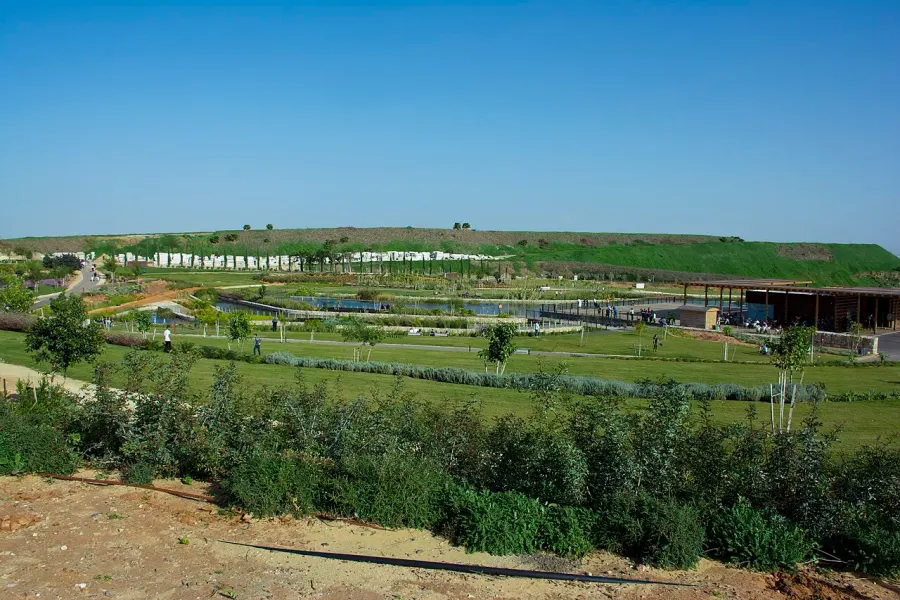 La carte Parc Ariel-Sharon