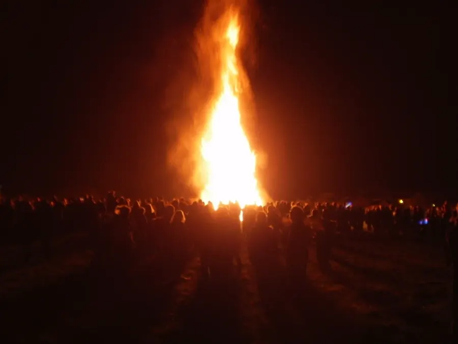 The Bonfire card