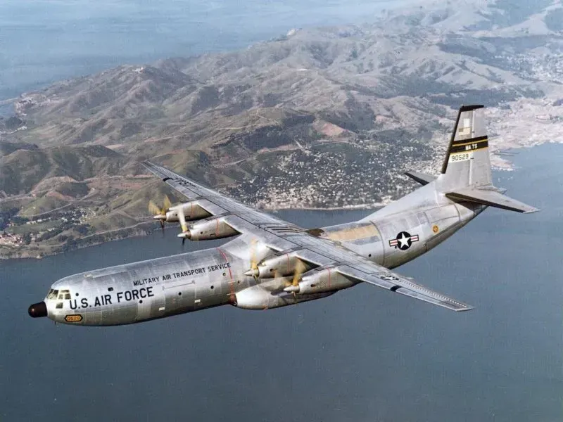 The Douglas C-133 Cargomaster card