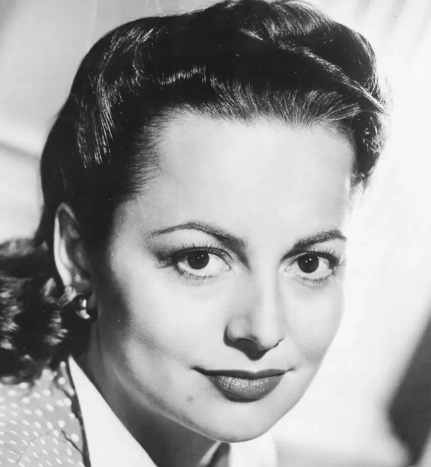 The Olivia de Havilland card