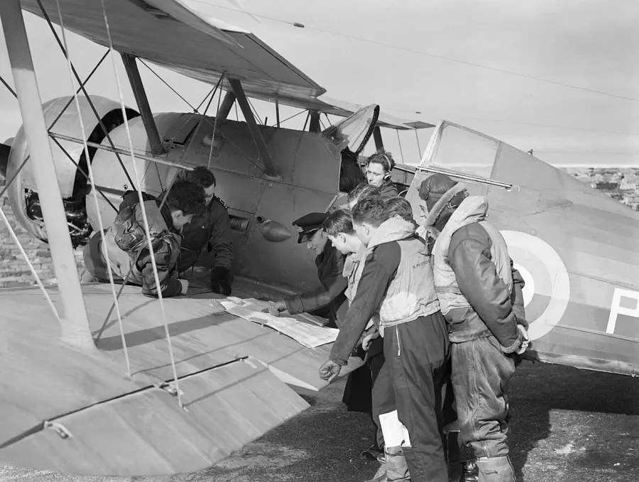 La carte Aviation dans la Seconde Guerre mondiale