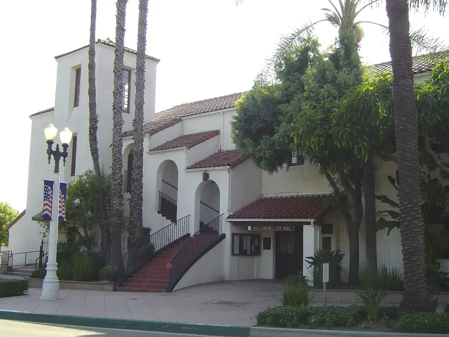 The San Gabriel, California card