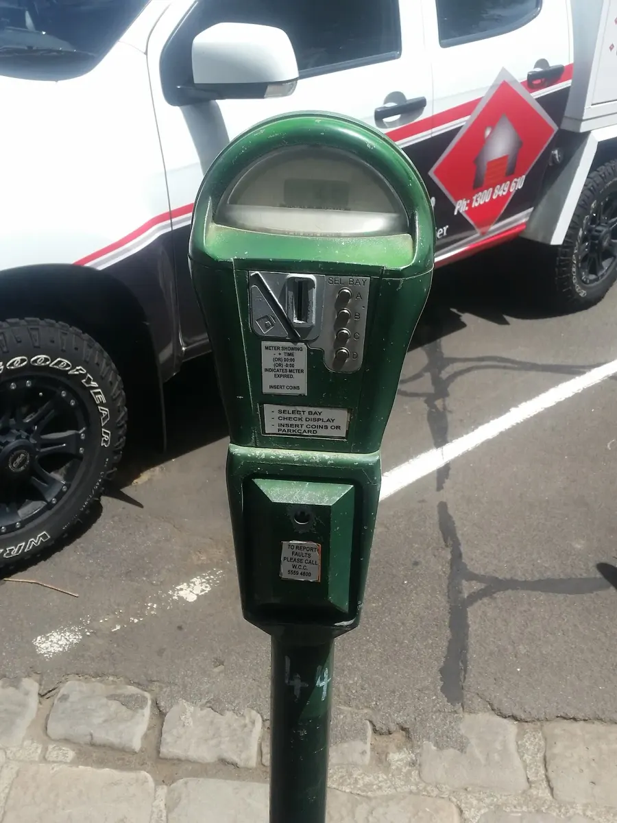 The Parking meter card