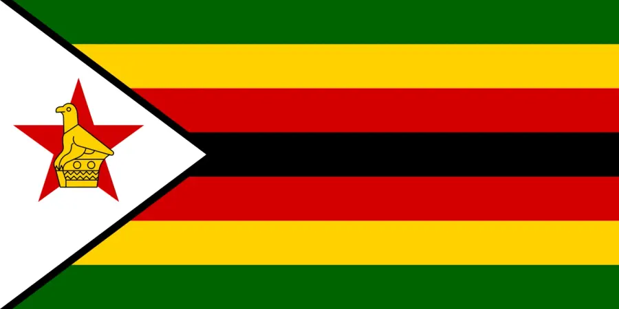 La carte Zimbabwe