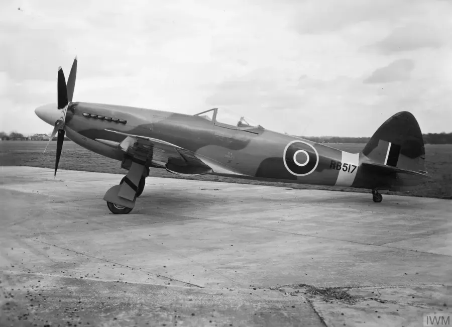 The Supermarine Spiteful card