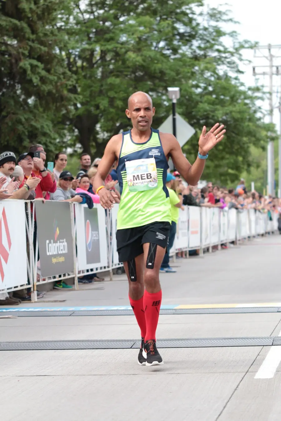 The Meb Keflezighi card
