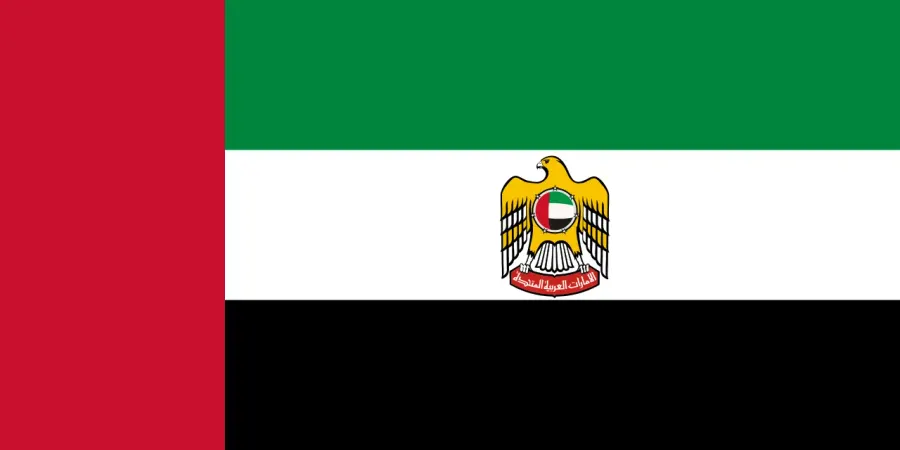 La carte Président des Émirats arabes unis