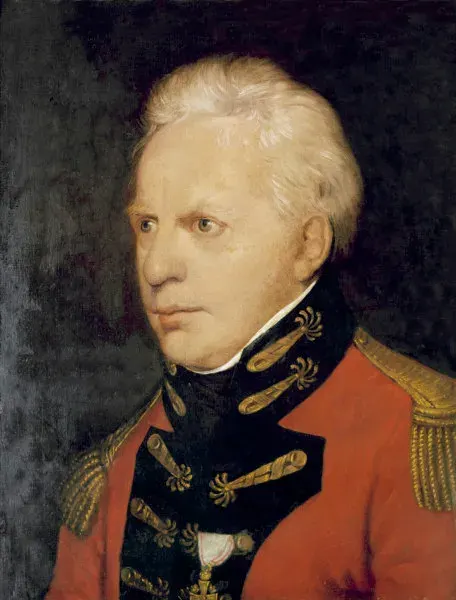 La carte Georg Nikolaus von Nissen