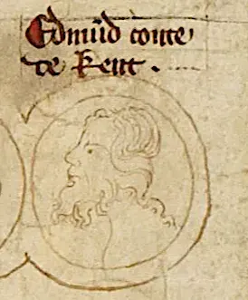 La carte Edmond de Woodstock