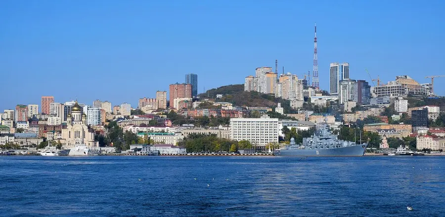 La carte Vladivostok