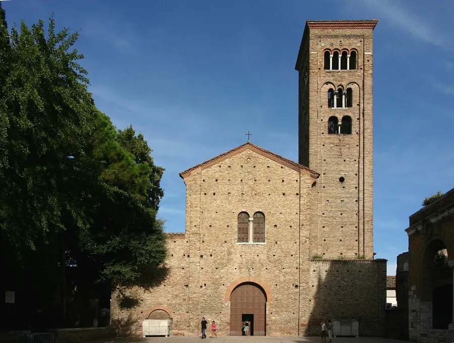 La carte Basilique Saint-François de Ravenne
