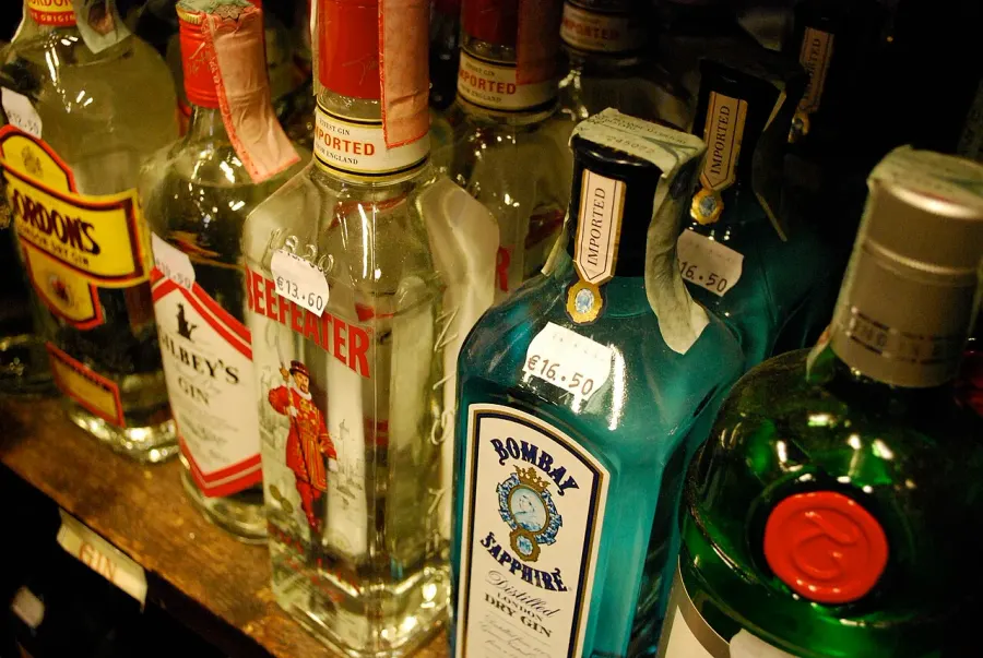 La carte Gin