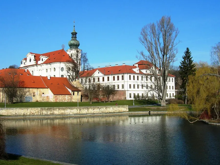 The Břevnov Monastery card