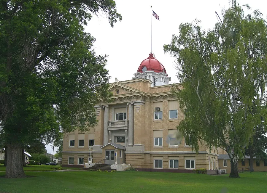 The Sidney, Montana card