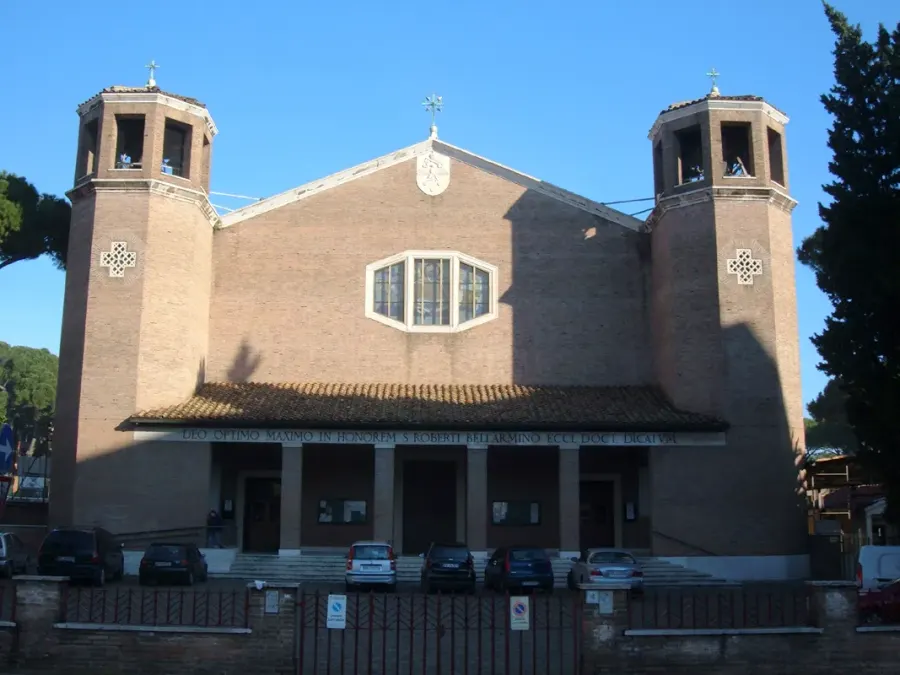La carte Église San Roberto Bellarmino