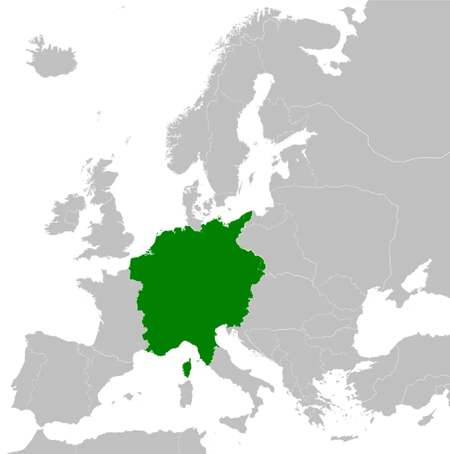 La carte Reich