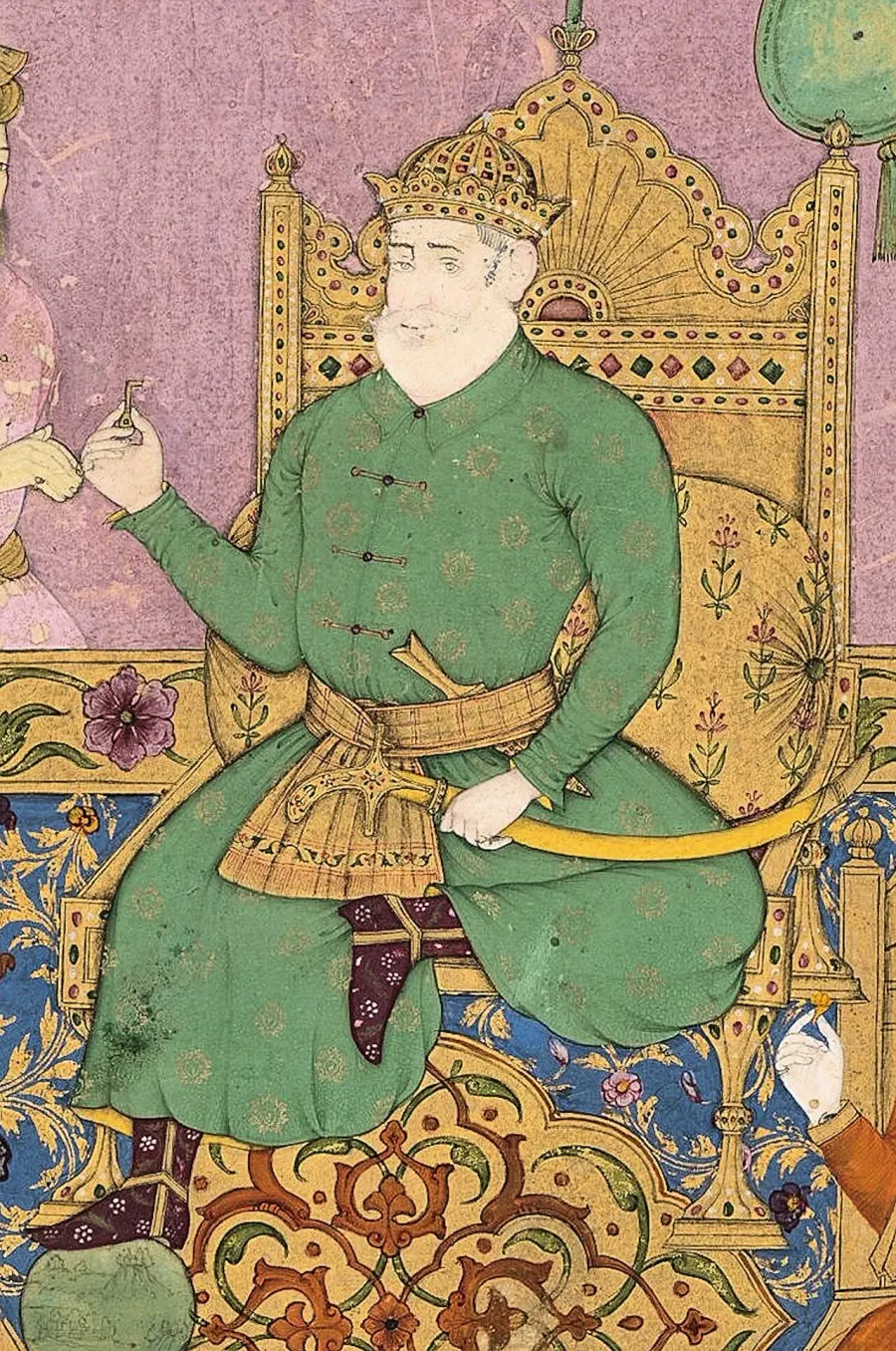 La carte Yusuf Âdil Shâh