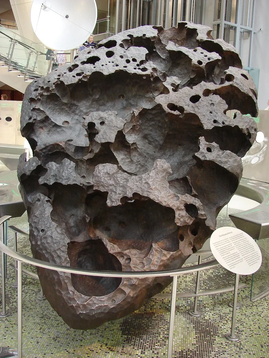 The Willamette Meteorite card
