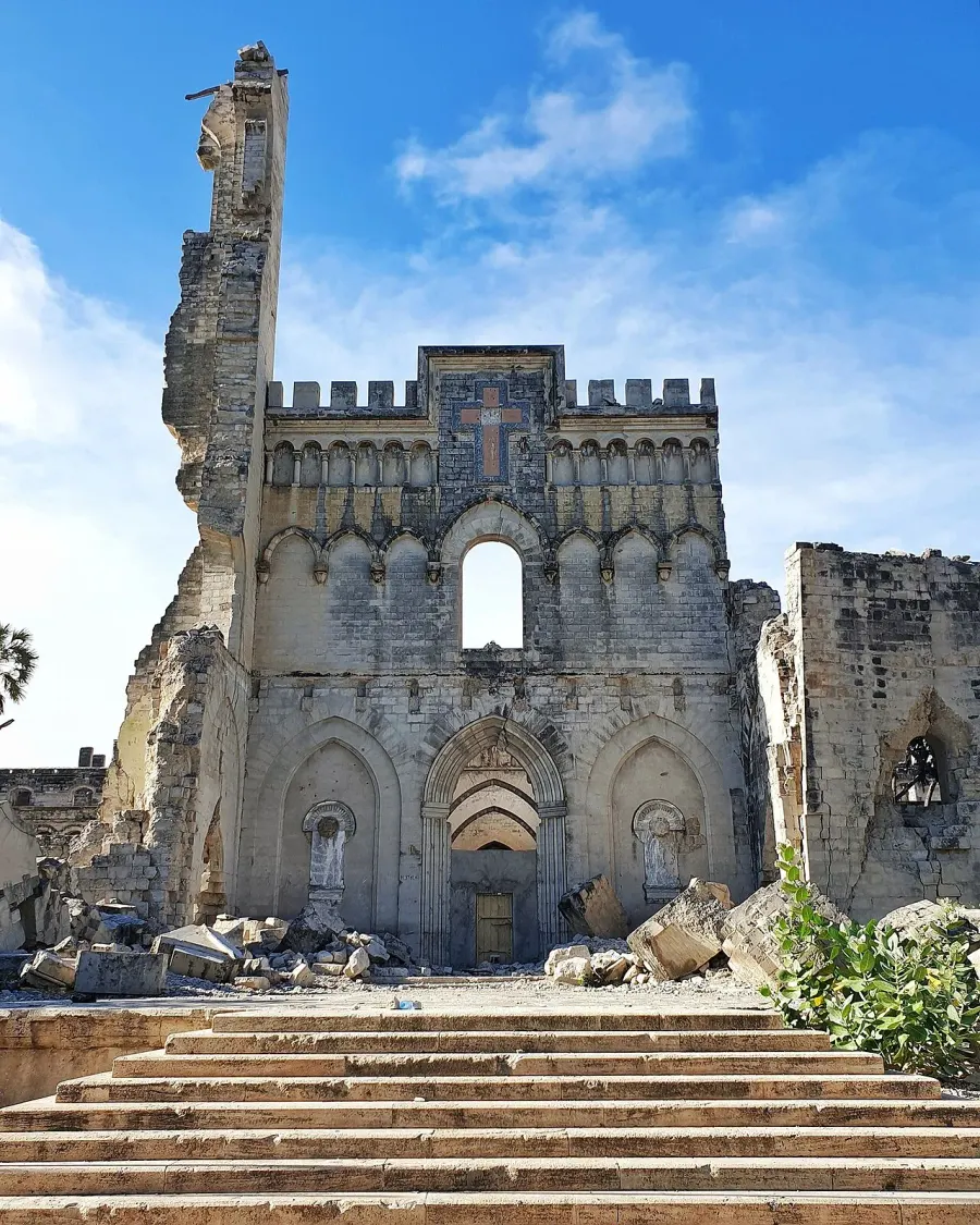 La carte Cathédrale de Mogadiscio