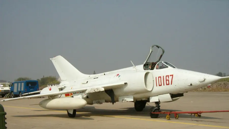 La carte Nanchang Q-5