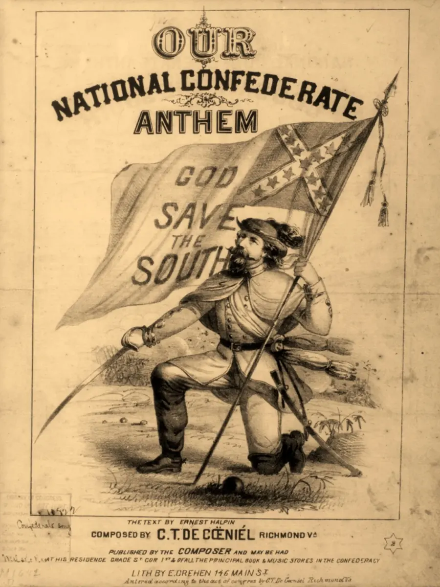 La carte God Save the South