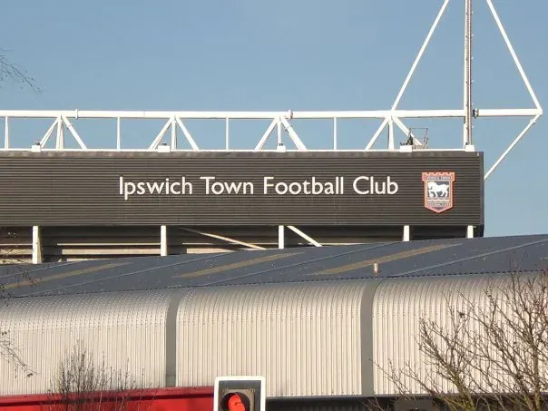 La carte Ipswich Town Football Club