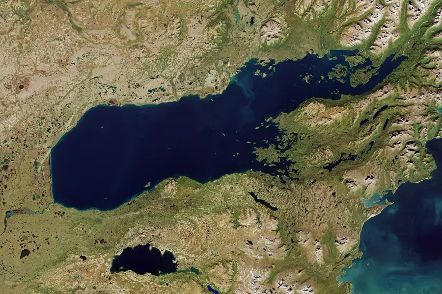 La carte Lac Iliamna
