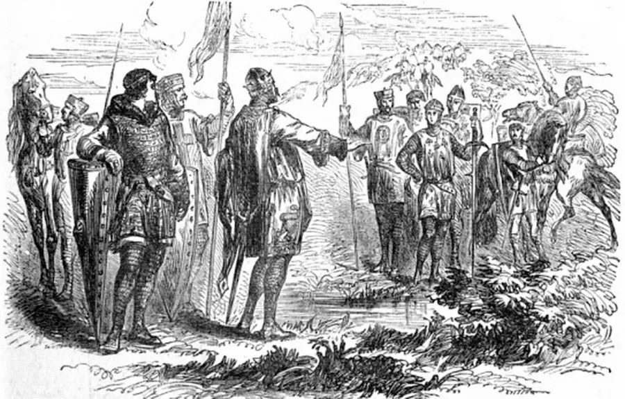 The Treaty of Wallingford card