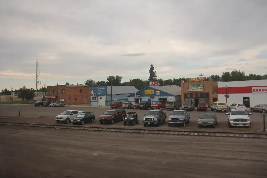 The Shelby, Montana card