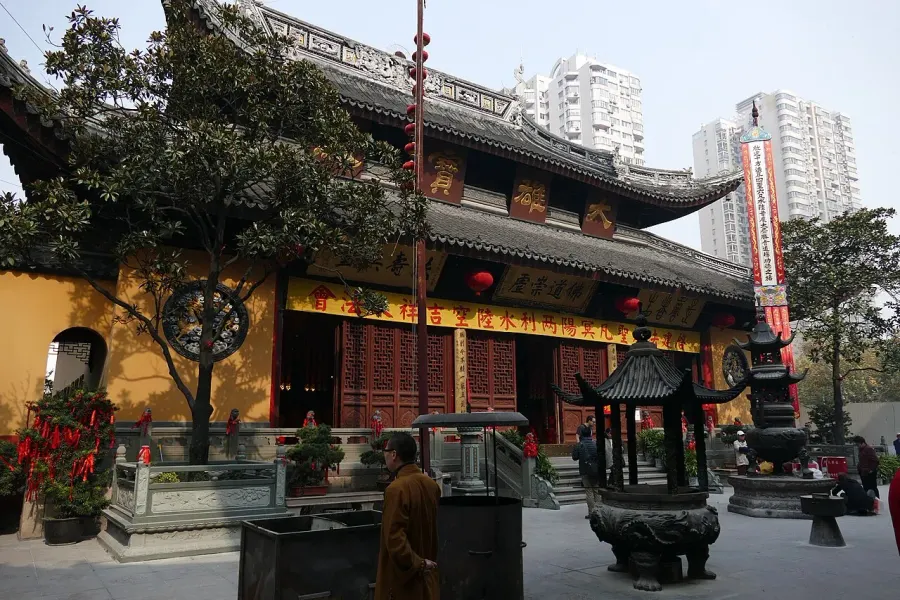 La carte Temple du Bouddha de jade