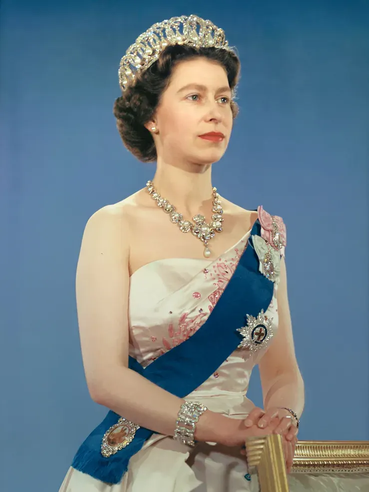 La carte Élisabeth II