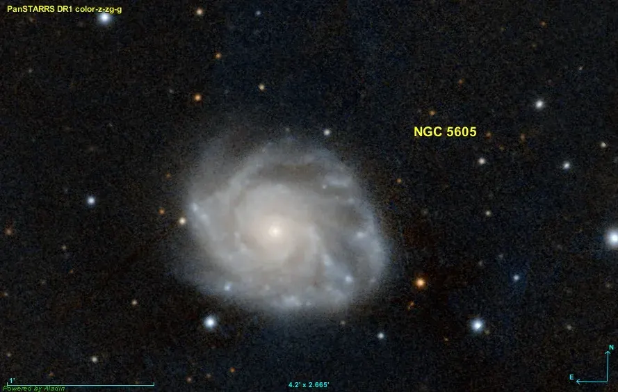 The NGC 5605 card