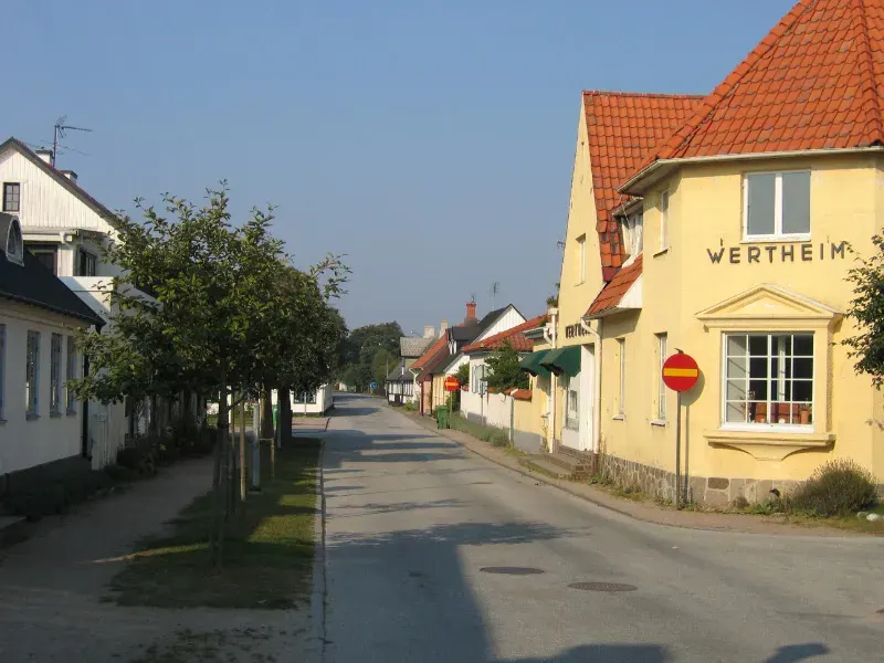 La carte Falsterbo